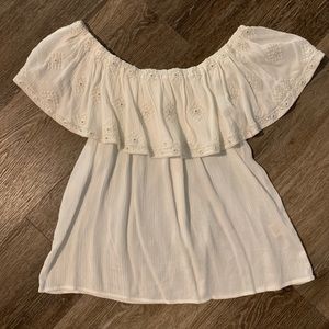 Off the shoulder top